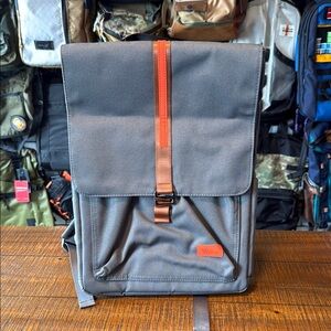 Cheap Gray and Brown Backpack with Modern Design